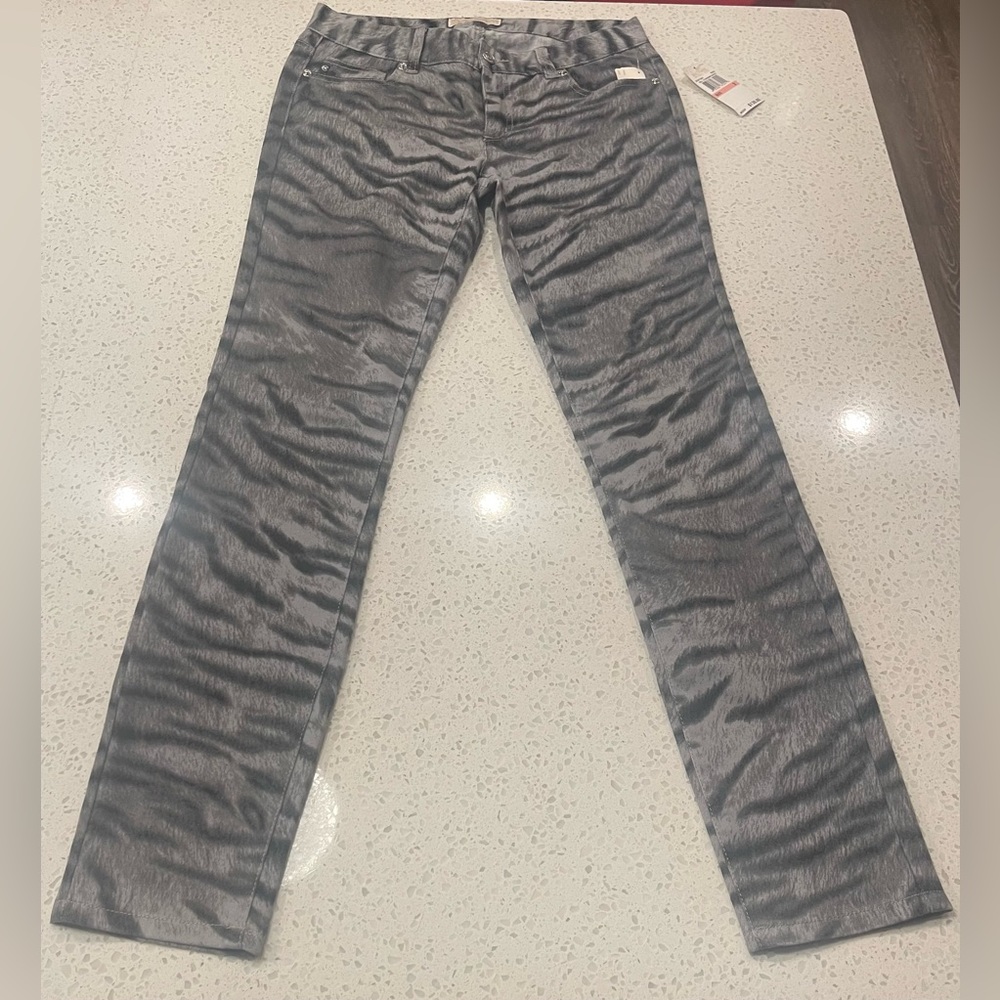 Michael Kors Zebra Pattern Jeans